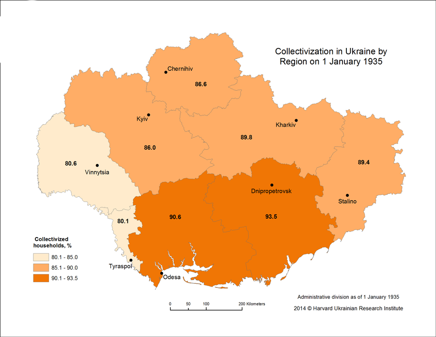  7. Collectivization in Ukraine, 1935