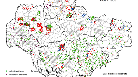 Blacklisted Entities in Ukraine, 1932-1933