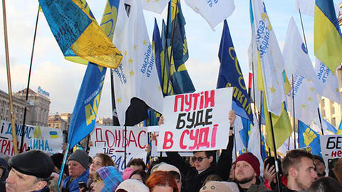 Donbas War Protest