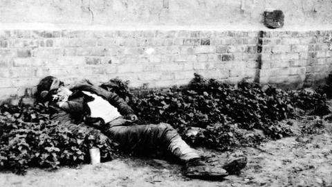 A victim of the Holodomor. Kharkiv, 1933