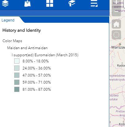 Legend result web interface
