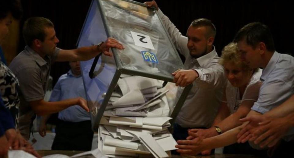 Election ballot box